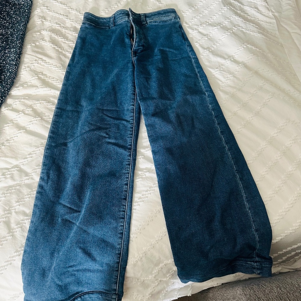 Faherty Stretch Terry Patch Pocket Ankle Pant - Riverton Wash